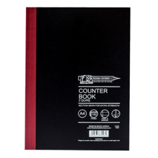 Freedom A4 - 2 Quire 192 Page Counter Book F/M 